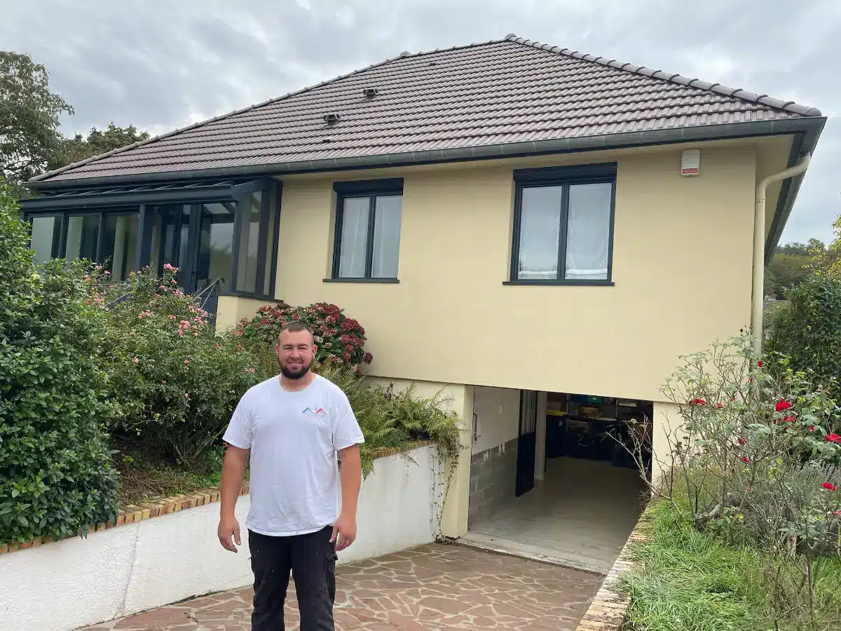 M. ROBERT Danielune toiture rénovée à Étréchy dans l'Essonne (91)